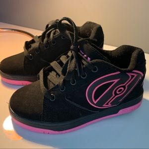 Barely worn girls Heelys sneakers